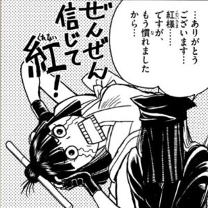 紅　帰黒