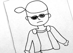 佐藤のイラスト