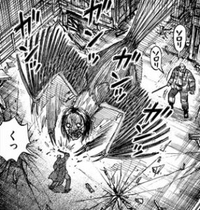 バサバサの左にハゲハゲ