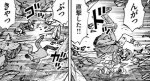 ミサイル直撃