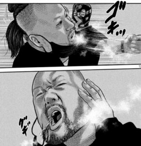 佐藤　裏拳　顎外し